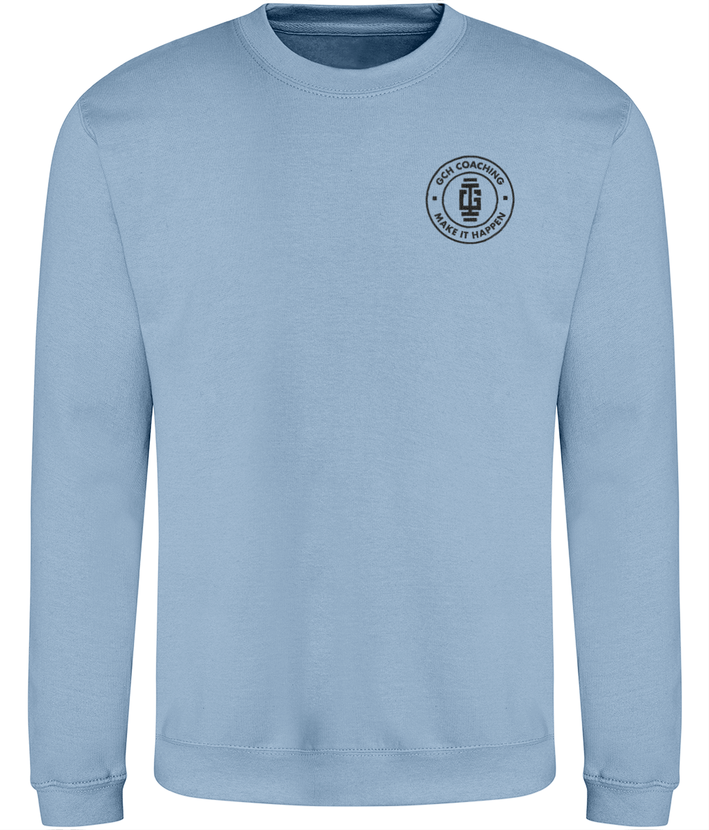 TeamGCH Ladies Sweatshirt Sky Blue