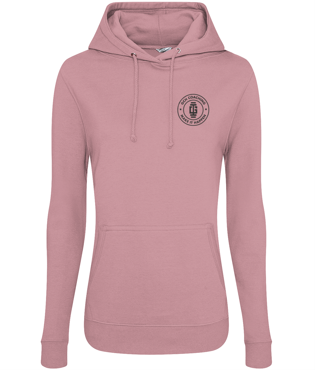TeamGCH Ladies Hoodie Dusty Pink