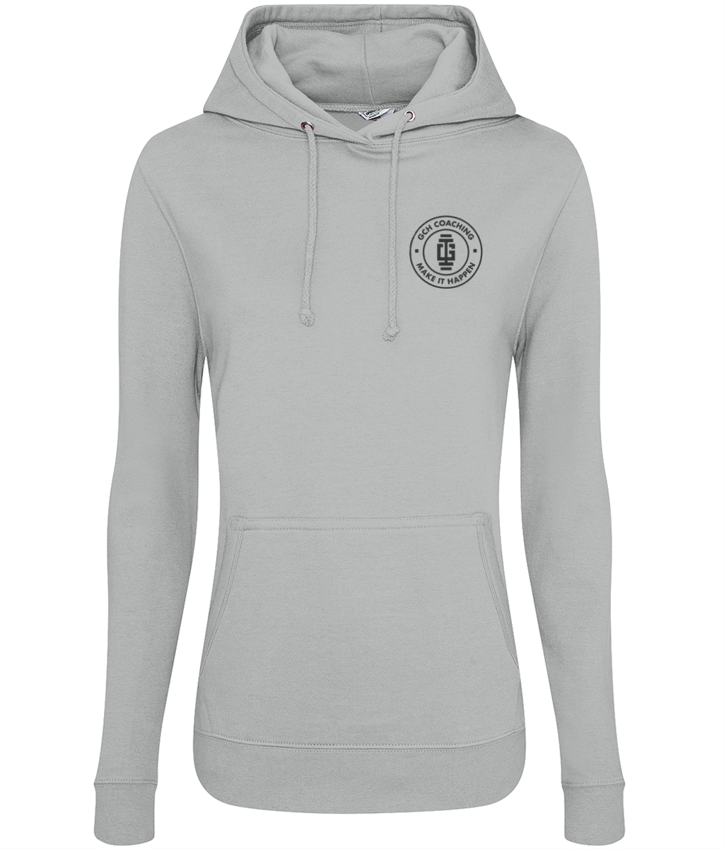 TeamGCH Ladies Hoodie Heather Grey