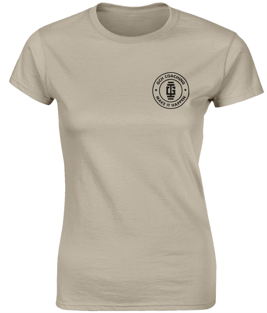 TeamGCH Ladies T-Shirt Sand